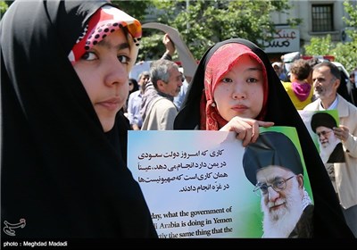تظاهرات روز همبستگی ملت ایران با مردم یمن (1)