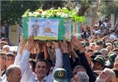 پیکر پاک شهید مدافع حرم در سمنان تشییع شد