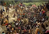 تصاویر جنگ طلا در ساحل عاج