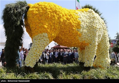 Int'l Exhibition of Flowers, Plants Kicks Off in Tehran