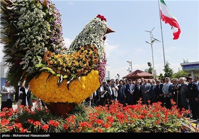 Int'l Exhibition of Flowers, Plants Kicks Off in Tehran