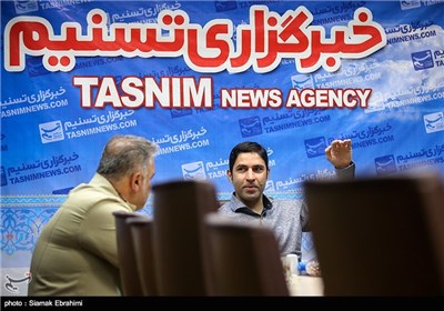 حضور وحید هاشمیان در خبرگزاری تسنیم