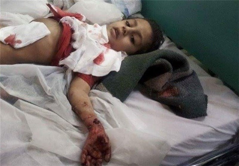 3043 شهید از جمله 722 کودک در نود و پنجمین روز از تجاوز عربستان به یمن