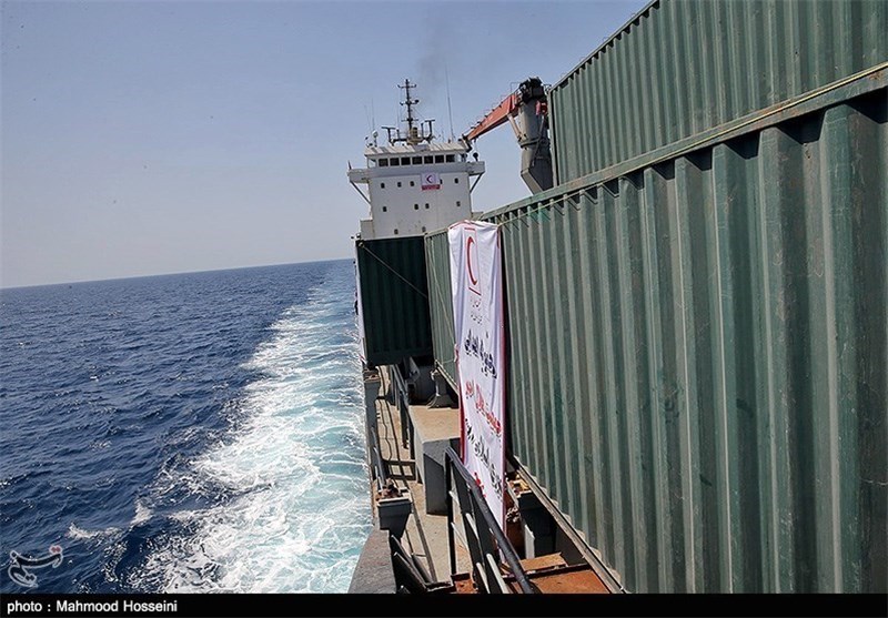Iran’s Yemen-Bound Aid Ship Enters Indian Ocean