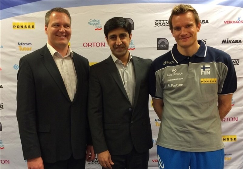 رئیس اتحادیه والیبال فنلاند: از شهرت و قدرت تیم ایران به خوبی آگاهیم