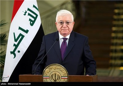 فواد معصوم رئیس‌جمهوری عراق