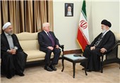 رئیس‌جمهور عراق با امام خامنه‌ای دیدار کرد