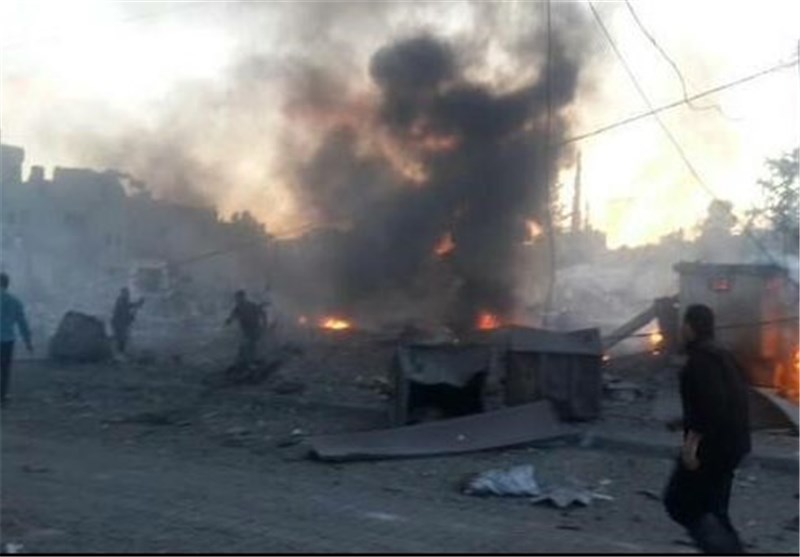 جنگنده های رژیم صهیونیستی شمال نوار غزه را بمباران کردند