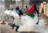درگیری نظامیان صهیونیست با تظاهرات‌کنندگان فلسطینی در سالروز اشغال فلسطین