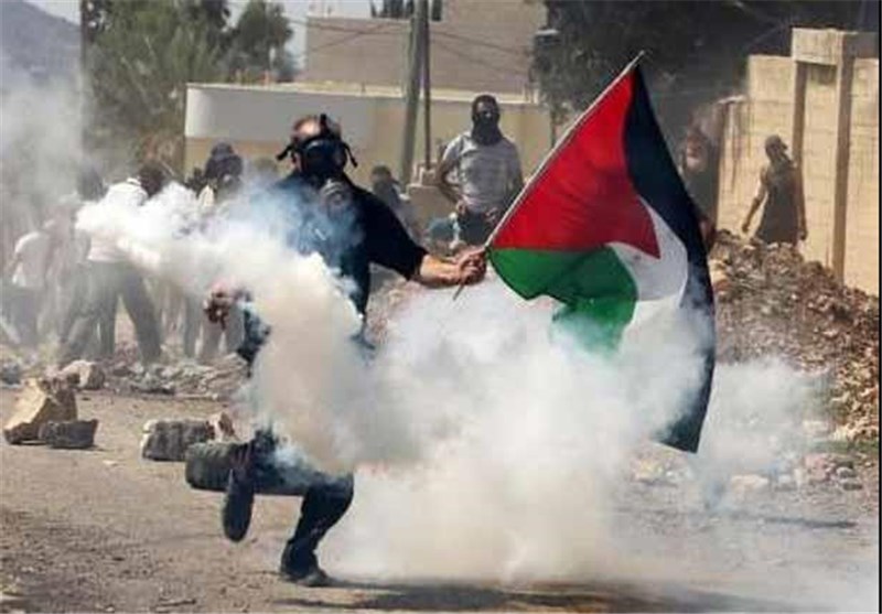 درگیری نظامیان صهیونیست با تظاهرات‌کنندگان فلسطینی در سالروز اشغال فلسطین