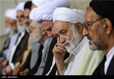 دیدار مسئولان نظام و سفرای کشورهای اسلامی با مقام معظم رهبری