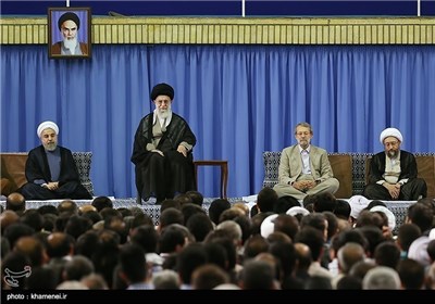 Iranian Officials, Foreign Diplomats Meet Supreme Leader in Tehran