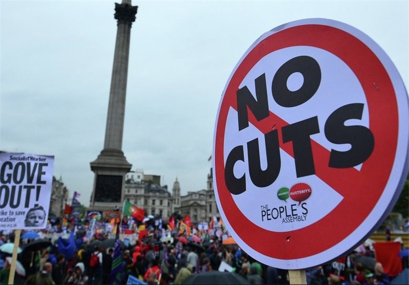 تظاهرات علیه سیاست‌های ریاضت اقتصادی در انگلیس