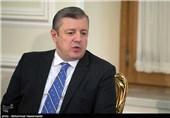دیدار گیورگی کوریریکاشویلی معاون نخست وزیر گرجستان با محمدجواد ظریف وزیر امور خارجه