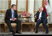 دیدار گیورگی کوریریکاشویلی معاون نخست وزیر گرجستان با محمدجواد ظریف وزیر امور خارجه