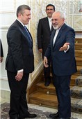 دیدار گیورگی کوریریکاشویلی معاون نخست وزیر گرجستان با محمدجواد ظریف وزیر امور خارجه