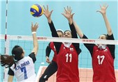 شکست تیم والیبال دختران زیر 18 سال ایران برابر اسلوونی