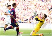 بارسلونا با قبول تساوی برابر دپورتیوو لاکرونیا لیگ را به پایان رساند