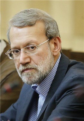 علی لاریجانی رئیس مجلس در مراسم تجلیل از جانبازان مجلس
