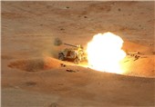 تمرین روش‌های مقابله با خراب‌کاری‌های داعش در رزمایش محمدرسول‌الله / شلیک موشک تاو از «کبری»