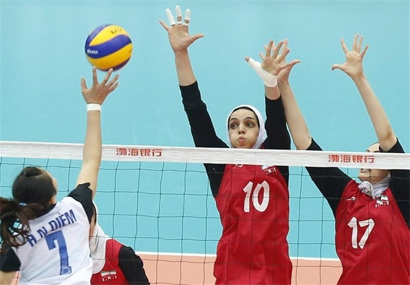 Iran Beaten by S. Korea in Asian Women&apos;s Volleyball Championships