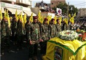 تشییع پیکر یکی دیگر از رزمندگان حزب الله در لبنان + تصاویر
