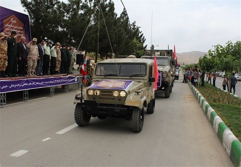 رزمایش مشترک یگان‌های حفاظت از ابنیه تاریخی در بجنورد برگزار شد