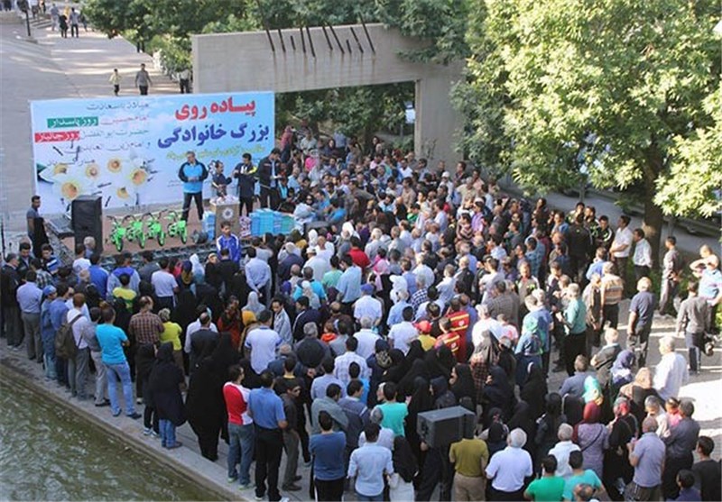 همایش بزرگ پیاده‌روی خانوادگی در شیراز برگزار می‌شود