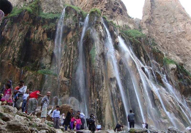 تابستان خنک در دل ارتفاعات بارانی آبشار مارگون+تصاویر- اخبار استانها تسنیم  | Tasnim