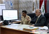 حیدر العبادی از مقر عملیات مشترک عراق بازدید کرد