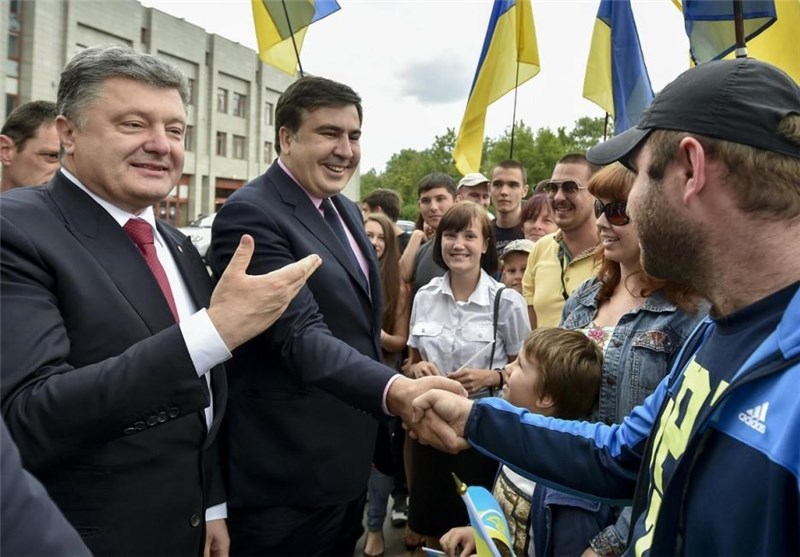 Ex-Georgian President Named Governor of Ukraine Region