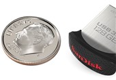 کوچکترین فلش جهان به اندازه یک سکه+عکس