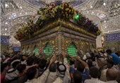فیلم دیده نشده از انتقال ضریح حضرت عباس(س) از اصفهان به کربلا