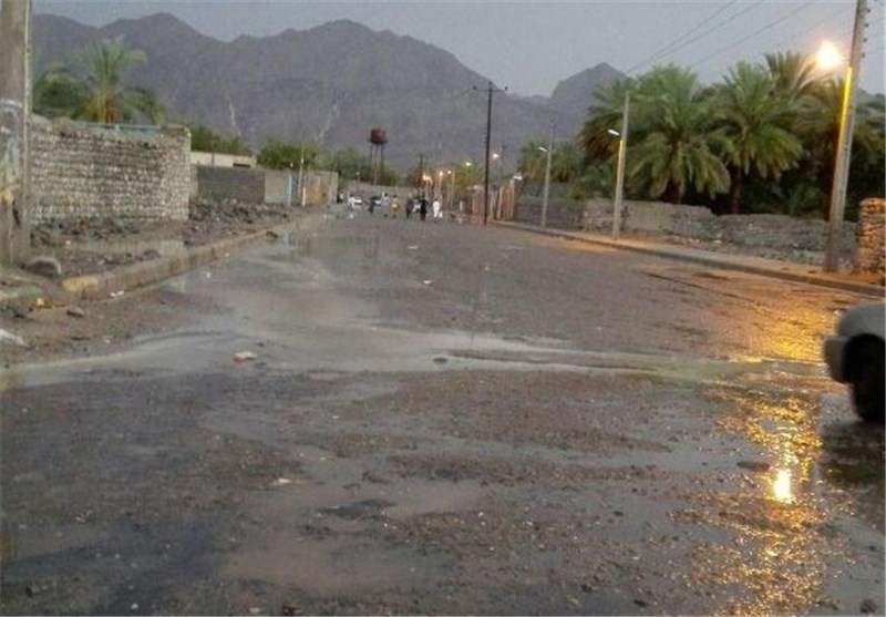 بارش تگرگ شهرستان قصرقند را فراگرفت
