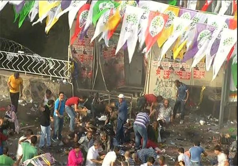 50 زخمی در 2 انفجار در جنوب شرقی ترکیه