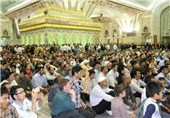 تجمع بزرگ مهاجرین افغانستانی در حرم امام خمینی(ره)