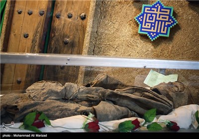 Iran Displays Body of Martyr Diver