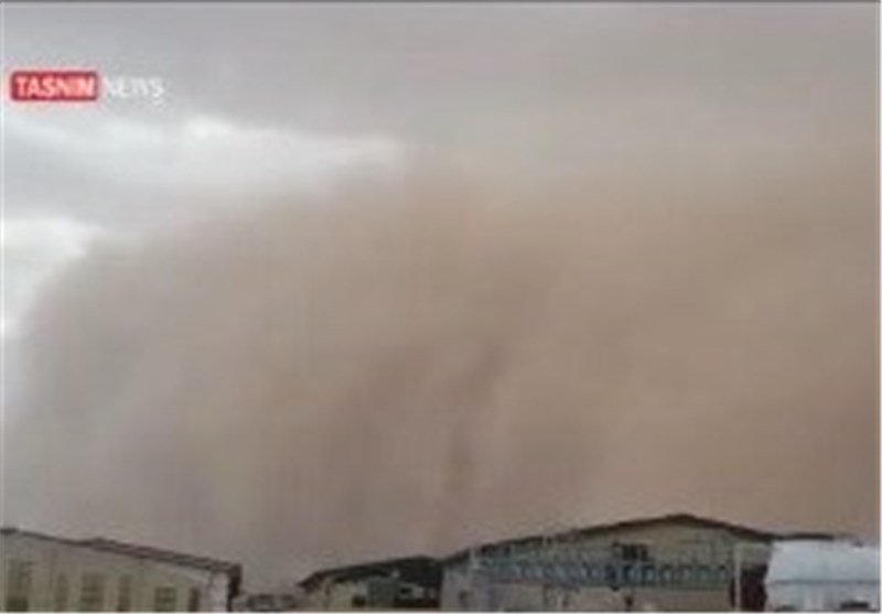 فیلم/ طوفان در مسیر تهران-قم