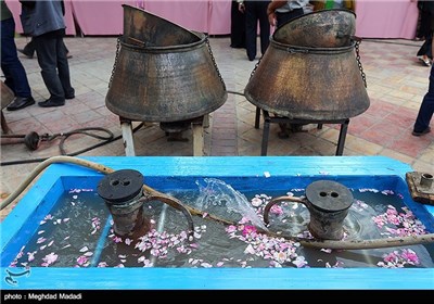 Rose Water Distillation in Tehran