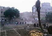 تصویر یمن قبل و بعد از حمله