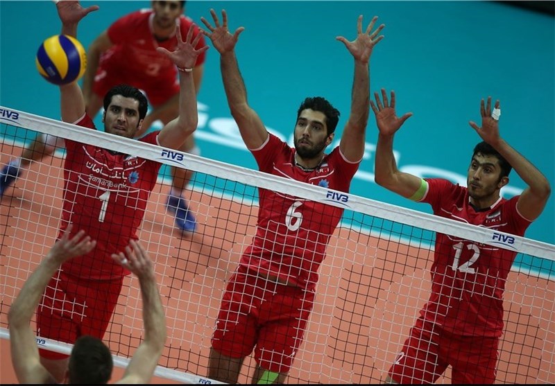 فیلم/حواشی بازی دوم والیبال روسیه و ایران
