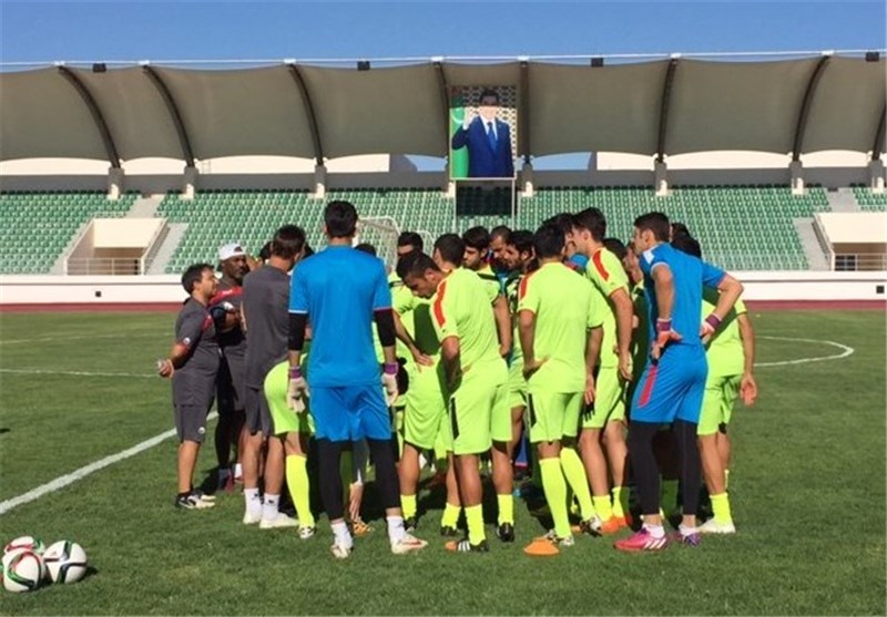 برگزاری آخرین تمرین تیم ملی پیش از بازی با ترکمنستان + تصاویر