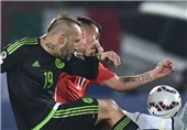 توقف شیلی برابر مکزیک در شب پیروزی بولیوی بر اکوادور