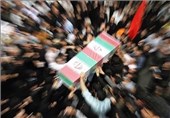 پیکر 3 شهید مدافع حرم در قم تشییع شد