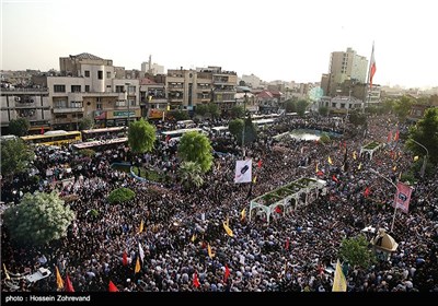 Iran Holds Massive Funeral for 270 Martyrs