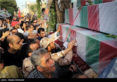 Iran Holds Massive Funeral for 270 Martyrs