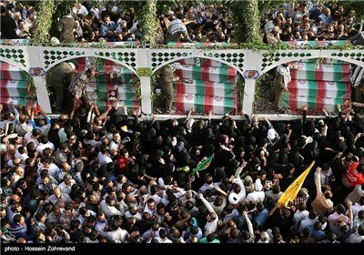 Iran Holds Massive Funeral for 270 Martyrs