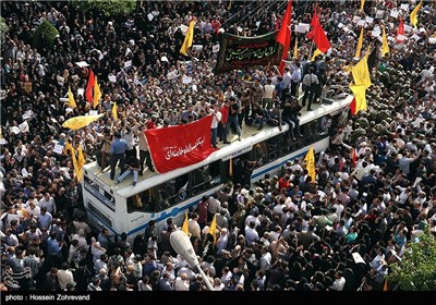 Iran Holds Massive Funeral for 270 Martyrs