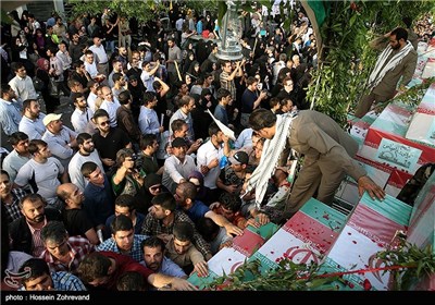 Iran Holds Massive Funeral for 270 Martyrs