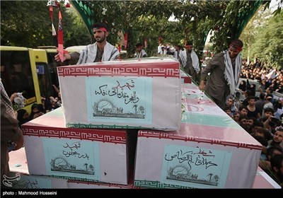 Iran Holds Massive Funeral for 270 Martyrs